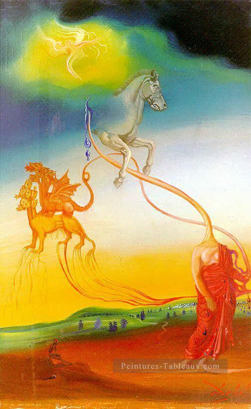 The Second Coming of Christ Salvador Dali Oil Paintings